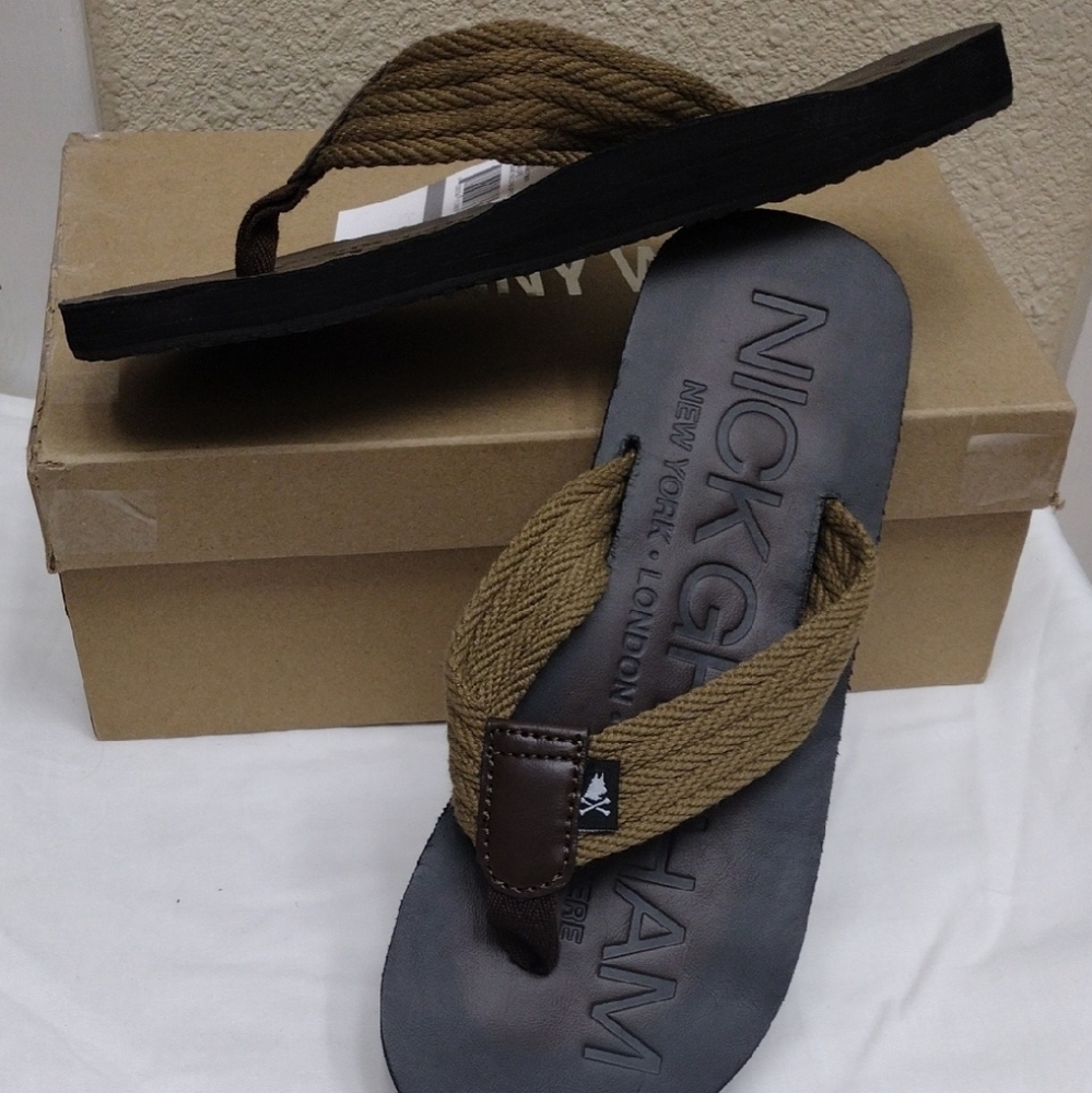 Billy Buffet Black Men's Sandals